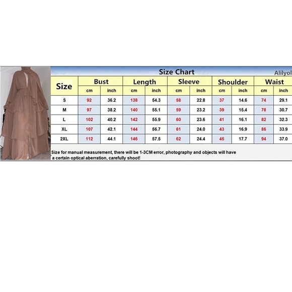 Silver gray abaya without matching hijab: NEW - Picture 3 of 3